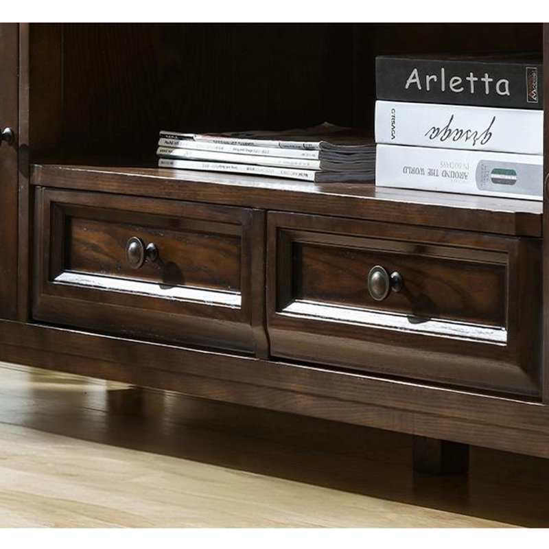 Simple modern design TV cabinet, 78.74"