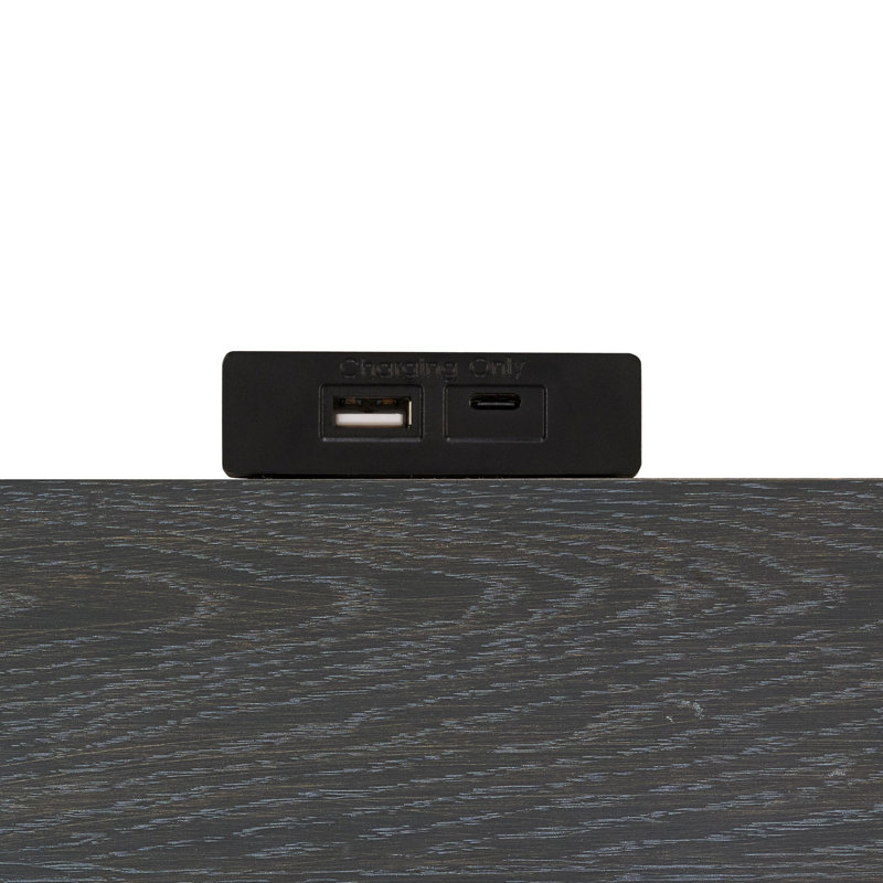 Ensemble de chambre à coucher 3 pièces Chahine, Black, Très grand