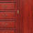 Red Entryway Cabinet