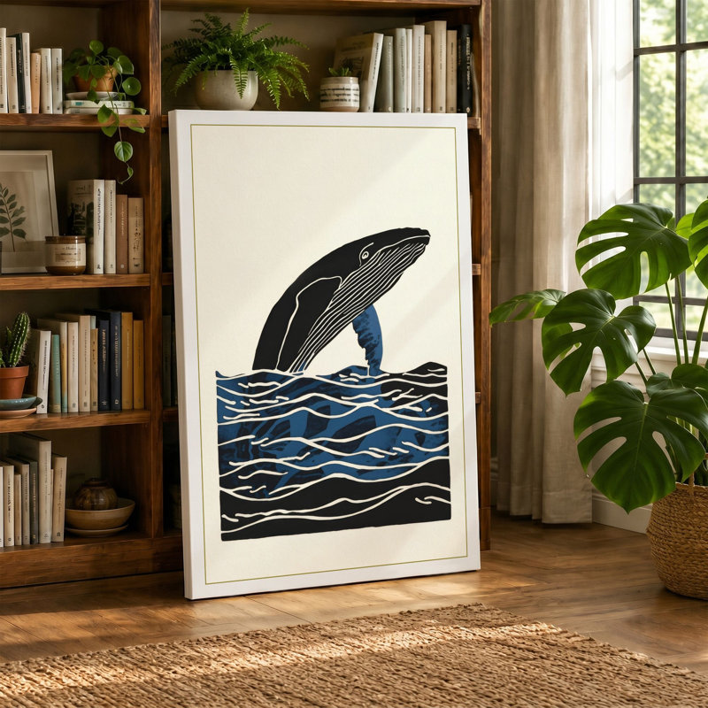 Print, 18x12 - 45.7 x 30.5 cm, Teal Border