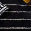Venus Shag 604 Area Rug In Black / Ivory-889636483