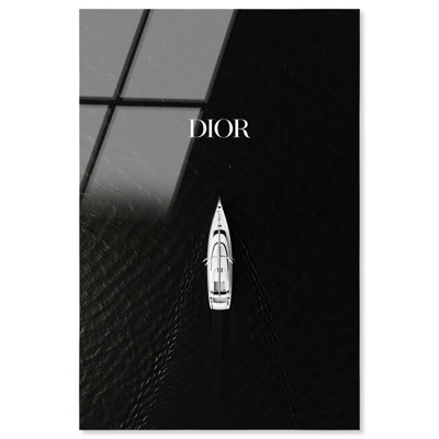 Impression sur toile Glam Dive par Notoriart, prête à être accrochée
