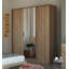 Paravia 3 Door Manufactured Wood Wardrobe