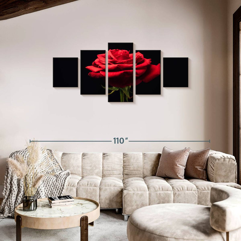 Rose rouge Forlorn, H 36 po x l 80 po