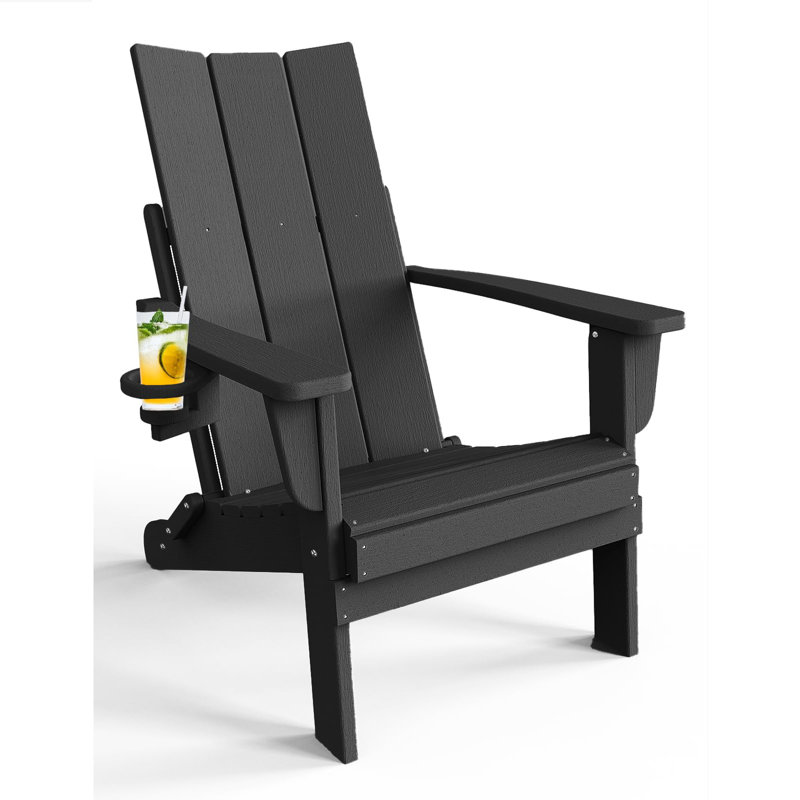 Claunch Foldable Outdoor Adirondack Chair