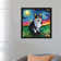 Tri-Color Corgi Night by Aja Trier - Floater Frame Painting on Canvas