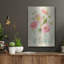 Art mural en métal «Pink Dahlias» par Danhui Nai-108580751