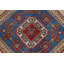 Geometric Kazak Round Area Rug 5x5