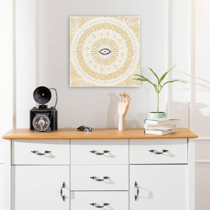Inner Light Contemporary Art, 18" H x 18" W
