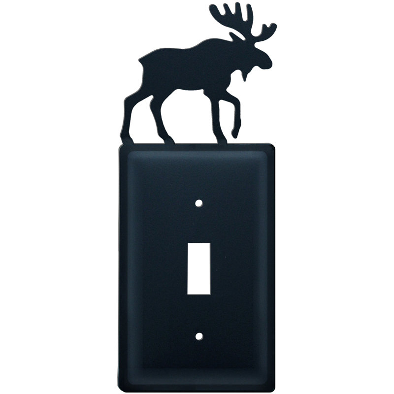 Moose 1-Gang Toggle Light Switch Wall Plate