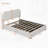 Upholstered Platform Bed With Hydraulic Storage System-90981224-90981225