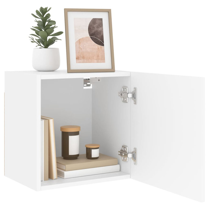 Niccole TV Stand for TVs up to 24", White