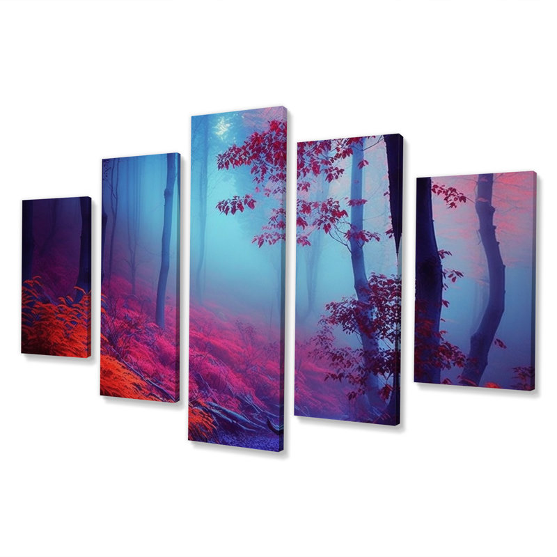 Catanzaro - Forest Wall Decor - 5 Panels