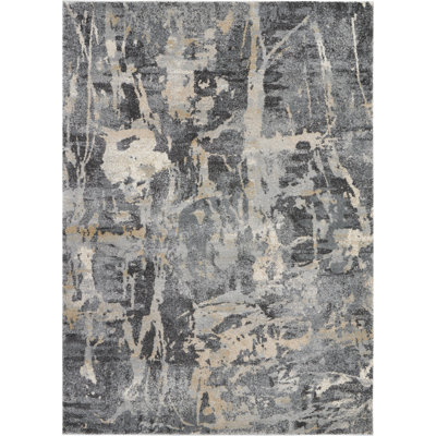 Tapis gris Lashanda