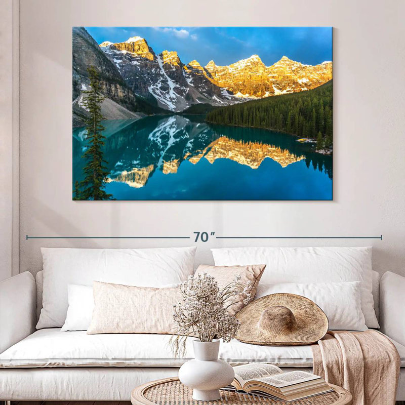 Paysage de montagne Alvord Ten Peaks Valley, H 34 po x l 51 po