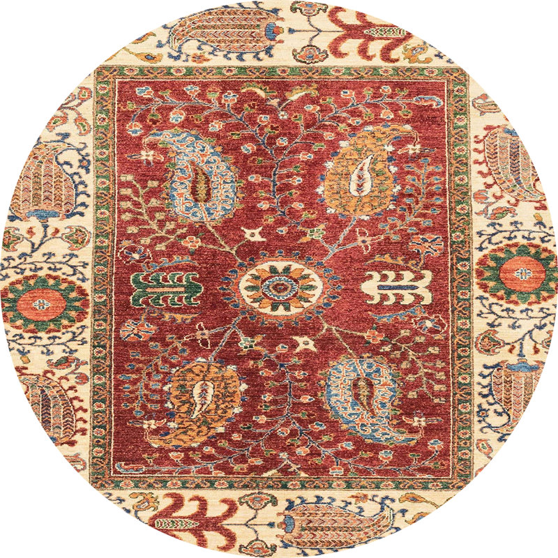 Tapis abstrait moderne 3548, Rond 4 pi