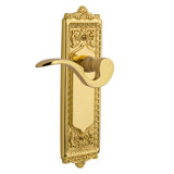 Egg & Dart Plate Privacy (Bed & Bath) with Manor Lever