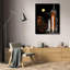 Ivy Bronx, art de la NASA sur toile tendue, Navette découverte avec la lune-1520058031