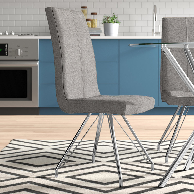 Norgard 20.07cm H Polyester Blend Upholstered Accent, Grey