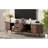 Mid-Century Modern TV Stand For 80" TV, Entertainment Center With Storage For Living Room, Bedroom, Media Console Table With 2 Drawers, TV Stand