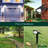 2-Pack Solar Powered Pathway Lights Dusk to Dawn 2 Modes-73428524