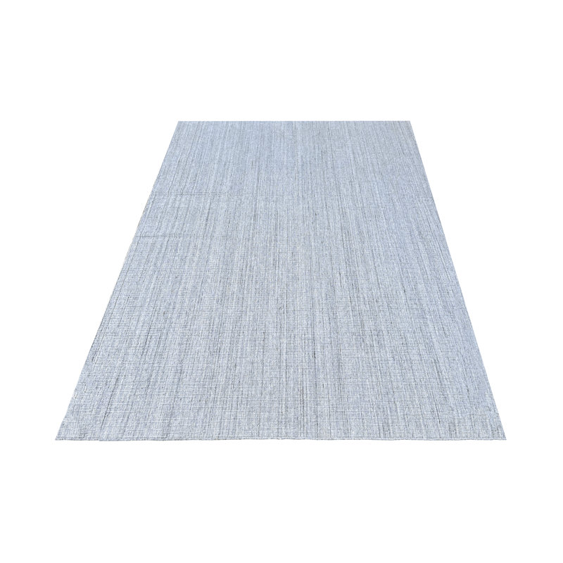 Rectangle Hand Woven Wool Area Rug