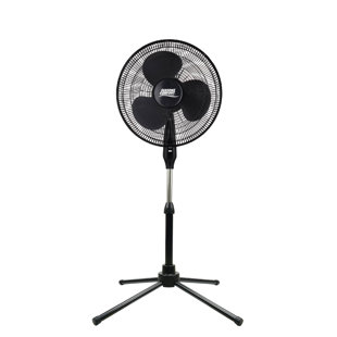 Seasons Comfort 18 Inch Oscillating Pedestal Fan, 3 Speeds, Adj Height - FPD18B