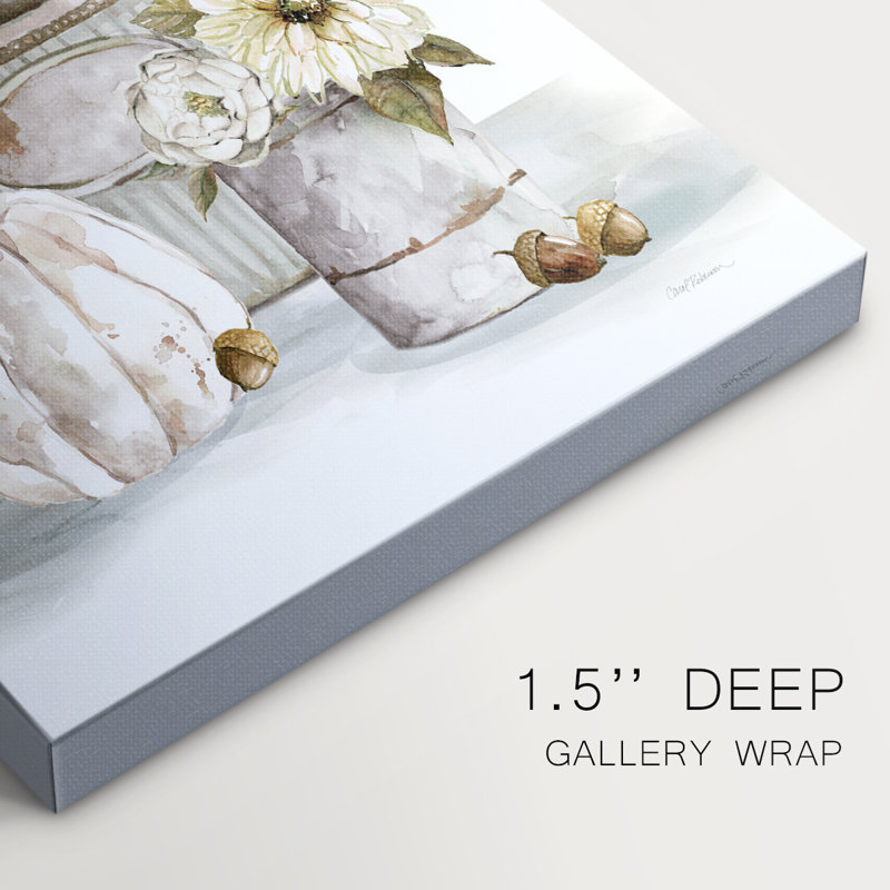 Autumn Arrangement I -Gallery Wrapped Cavas, 18" H x 12" W