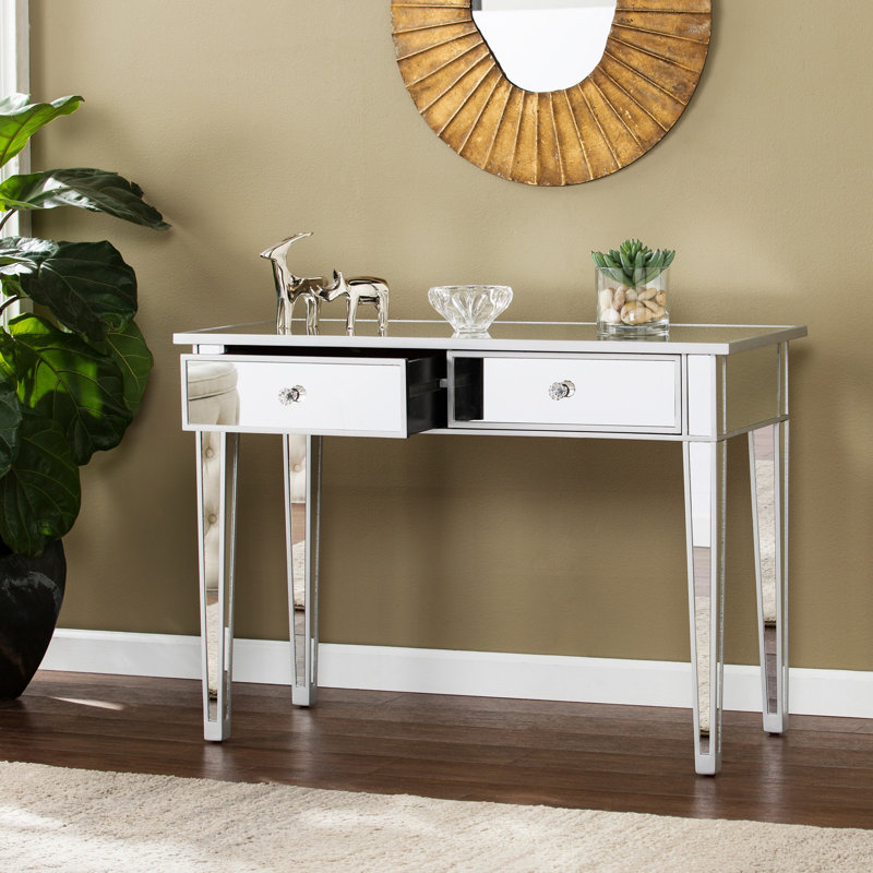Console à miroir à 2 tiroirs Mirage