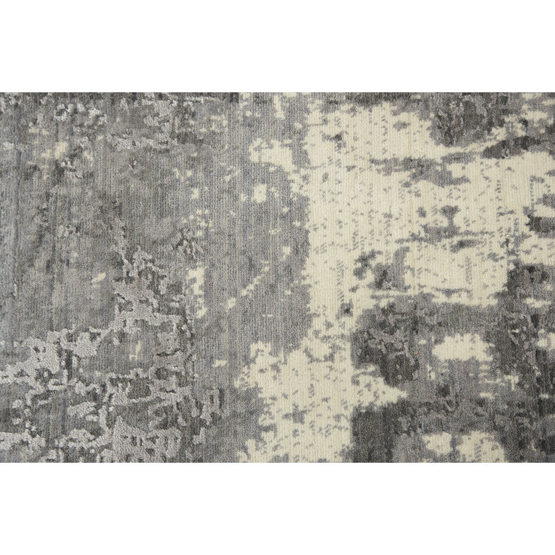 Wool Abstract Indoor Rug, Rectangle 8' x 10'