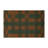 Checkered Brown Indoor and Outdoor Area Rug-307107977
