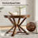 Suheyla Transitional Extendable Dining Table With Solid Wood Legs