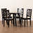 Margaret 4 - Person Four Leg Dining Set-397299479-397299478