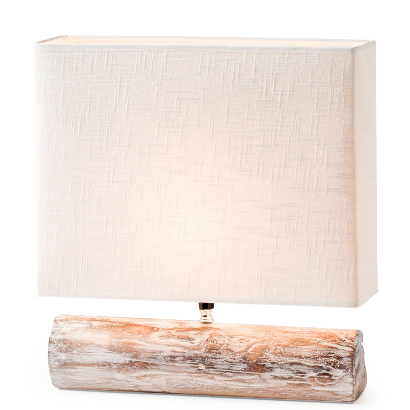 Resin Novelty Lamp, Ivory/White