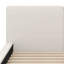 Grand lit plateforme tapissier avec structure solide-294782548
