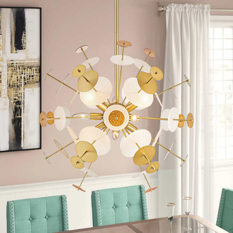 Lustre spoutnik 9 lumières Feven