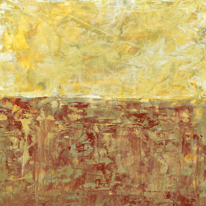 Jasper Glow I by J. Holland - Wrapped Canvas Painting, 30cm H x 30cm W x 3.8cm D