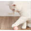 Jouet de balle intelligent en silicone durable pour animaux de compagnie auto-rotatif, chargement par USB Jouet d'enrichissement de chaton interactif avec batterie au lithium-ion rechargeable de 150 mAh pour l'exercice intérieur du chat et soulagement de l'ennui-131643805