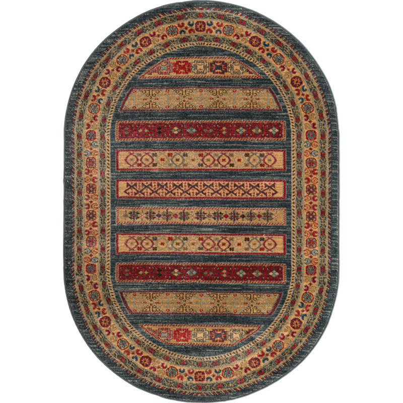 Frederica Indoor Rug, Oval 4' x 6'