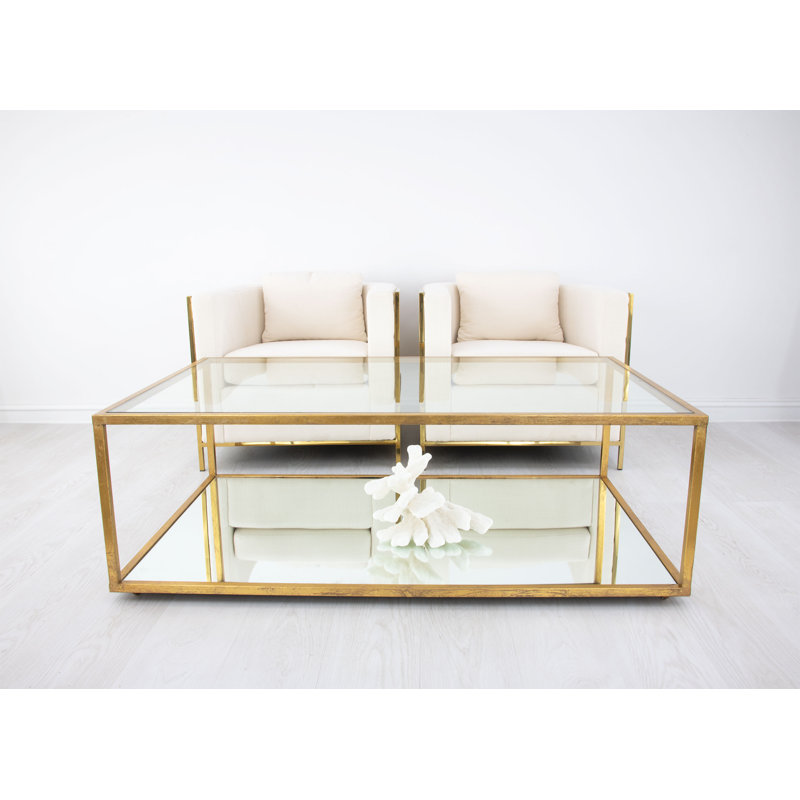 Emily Coffee Table, Gold