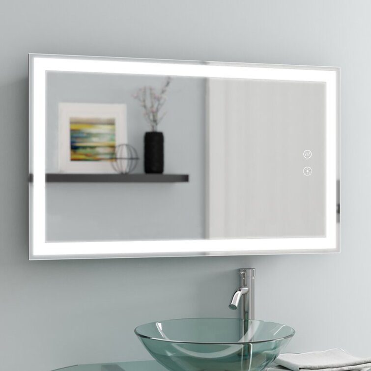 Clybourn Flat LED Wall Mirror