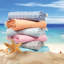 Serviette de plage en coton turc Pestemal-2015477475