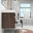 35.4'' Single Bathroom Vanity with Acrylic Top-270177625