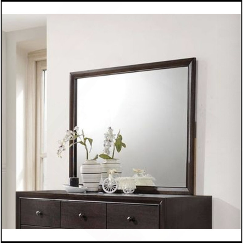 Madison Espresso Finish Mirror