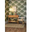 Two Drawer Console with Decorative Back Rattan-784293373