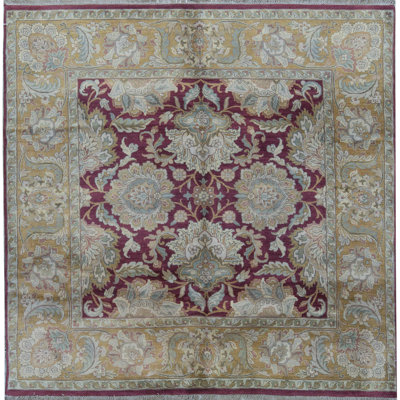Crown One-of-a-Kind 7'11" X 8'1" Wool Area Rug in