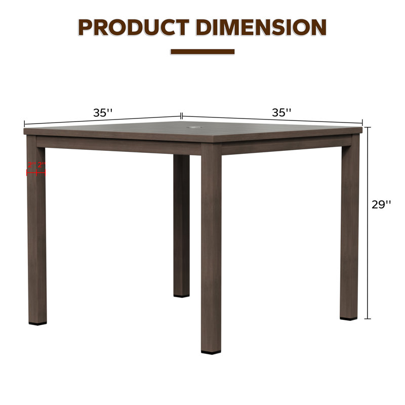 Square Dining Table
