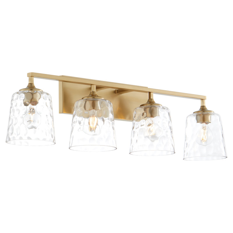 Danielo 4LT VANITY, Antique Brass