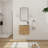 Kannan 22.34'' Single Bathroom Vanity with Ceramic Top-784555369