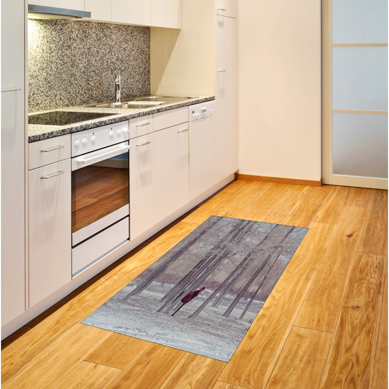 Tapis décoratif à longs poils en fibre de polyester haute densité Animal, Rectangle 2 pi 7 po x 5 pi